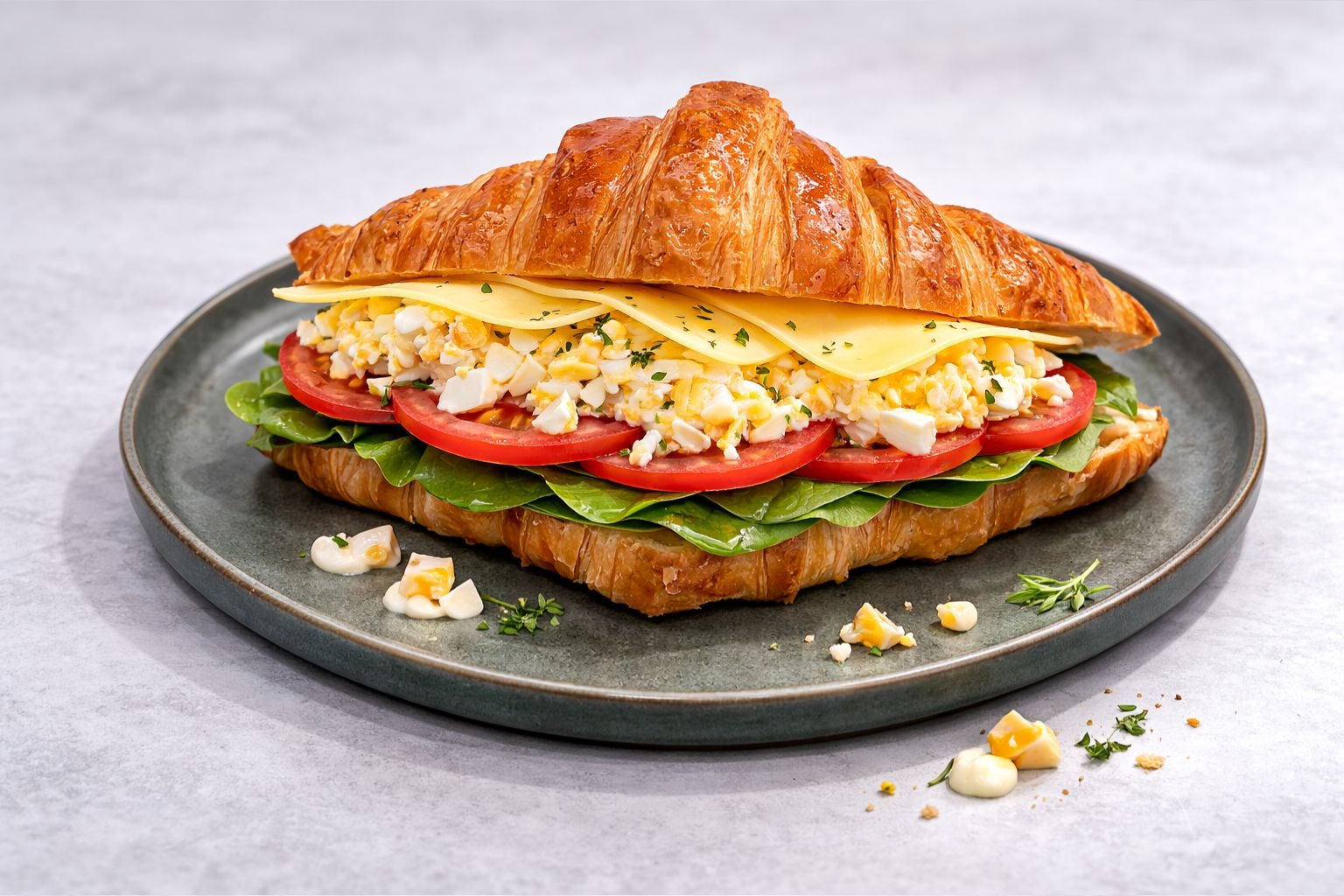 Egg-Myo Croissant