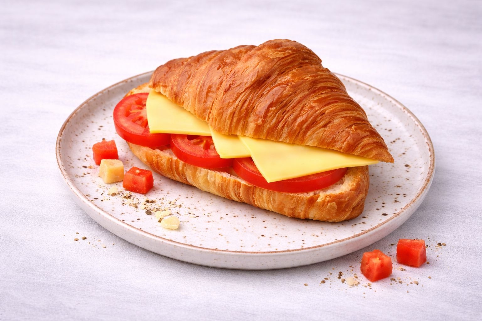 Tomato Cheese Croissant