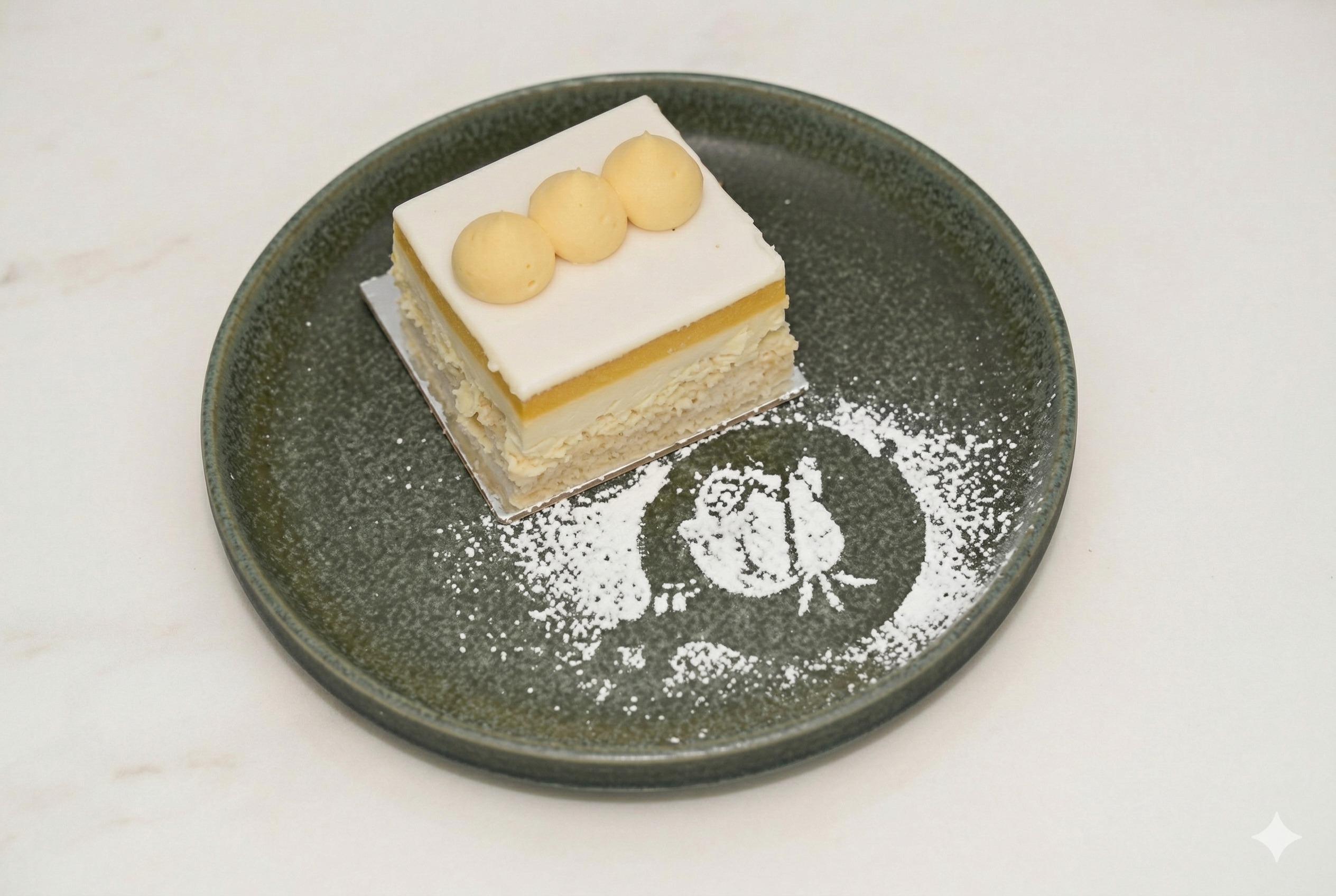 White Choco Mango Mousse